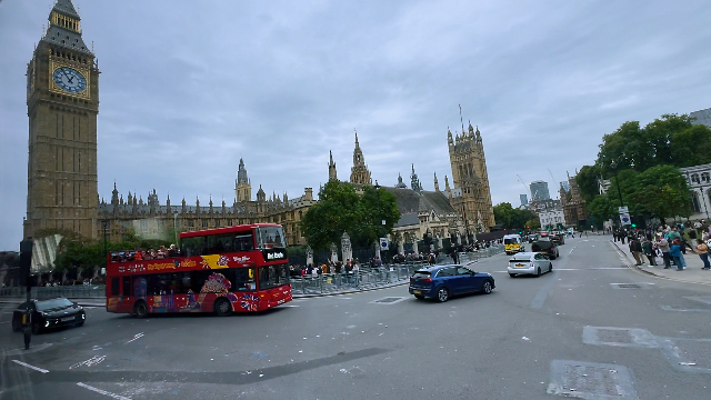 当地时间9月14日,伦敦市中心已经恢复正常 (受访者 供图)